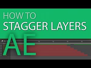 After Effects staggering animation