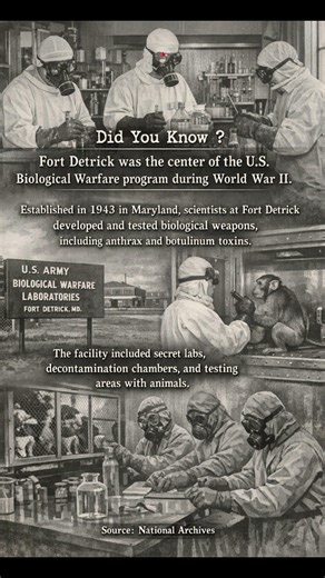 Fort Detrick's role in WWII biowarfare | #ww2