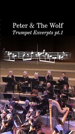 Peter and the Wolf (Prokofiev) - Trumpet Highlights (pt. 1)