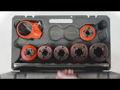 RIDGID Perangkat Alat Senai 12-R Ratchet / RIDGID 12-R Exposed Ratchet Threader Set - E-commerce