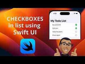 🔥Checkboxes in SwiftUI List