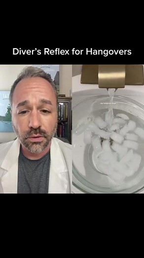 Activate Diver's Reflex for Hangover Nausea Relief