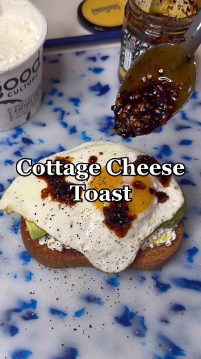 Delicious Cottage Cheese Breakfast Toast Recipe