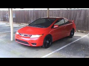 2008 Honda Civic Si with Drag DR-34 Rims