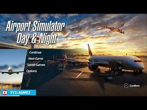 Airport Simulator 3 Day and Night PS4 6.72 Gameplay