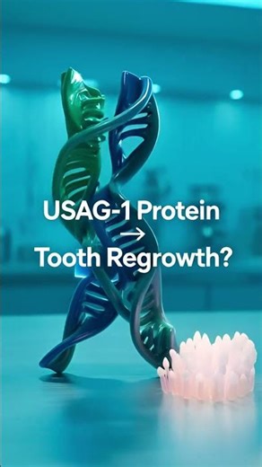 Regrow Teeth? ⬆️ Full Video! #dental #dentalcare