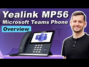 Yealink MP56 Desk Setup and How to Connect to the Internet | Microsoft Teams Phone Device