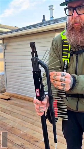 Nail Like a Pro: Wood Decking Installation with a Hidden Fastener System! 🔨🏡