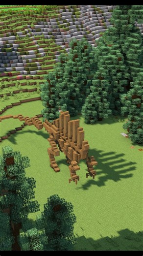 Spinosaurus Fossil in Minecraft