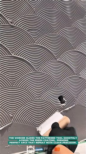 Creating Decorative Wall Texture Patterns – Satisfying Jobs and Machinery in the World