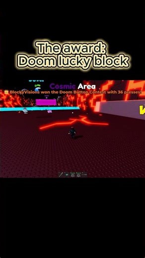 I pressed the RED BUTTON 36 times... (DOOM EVENT) 🚨#escapetsunamiforbrainrots #shorts #roblox