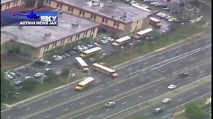 25K views · 303 reactions | Sky Action News Jax captured a bus blocking traffic on Beach Boulevard so other buses could get onto the road at River City Science Academy. Action News Jax Investigates this potential safety issue, next on CBS47 at 5: | Action News Jax | Facebook