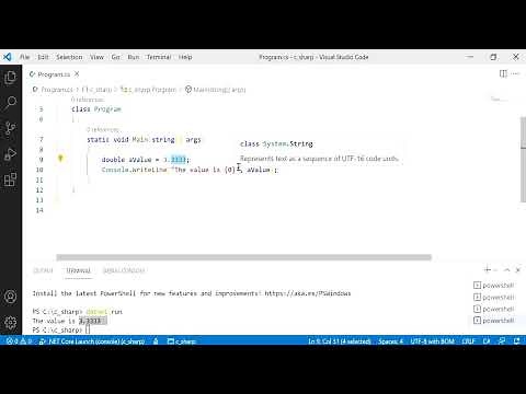 C# 6: Format a double to a specified number of decimal places.