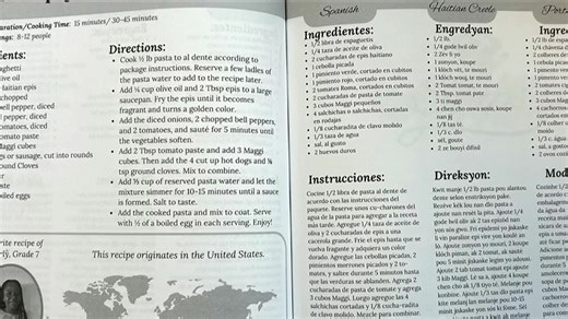 Brockton middle schoolers create cookbook to inspire sense of community