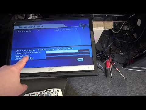 C0096 Look at a Small JVC 19 inch LCD TV that is all working now resold