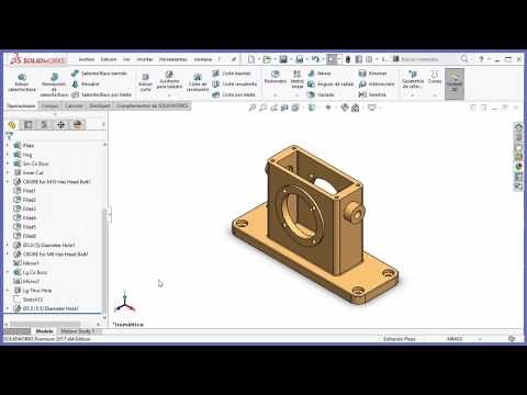 curso de solidworks "Variables Globales y Ecuaciones"