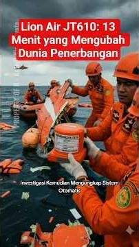 Lion Air JT610: 13 Menit yang Mengubah Dunia Penerbangan #shorts
