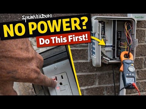 Irrigation Controller Not Turning On? Do This First