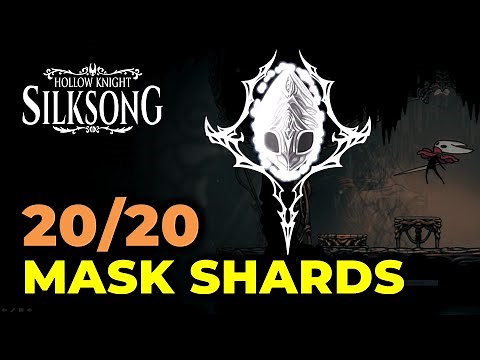 All 20 Mask Shards Locations | Hollow Knight Silksong