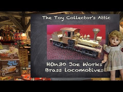 Joe Works - Flying Zoo brass locomotives and cars in HOn30