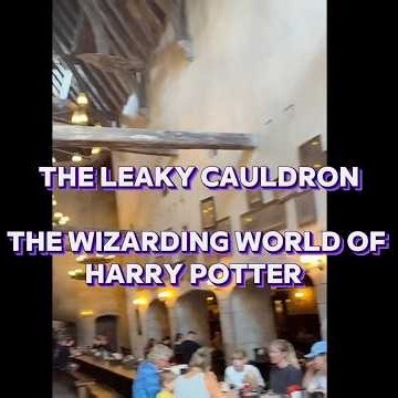 Inside the Leaky Cauldron at Universal Studios Florida 🪄#shorts