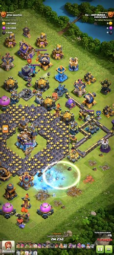 Liga Legenda‼️RC Charge Meteor Golem by Ex-♠️ ANTIMANA ♠️#clashofclans #cocindonesia