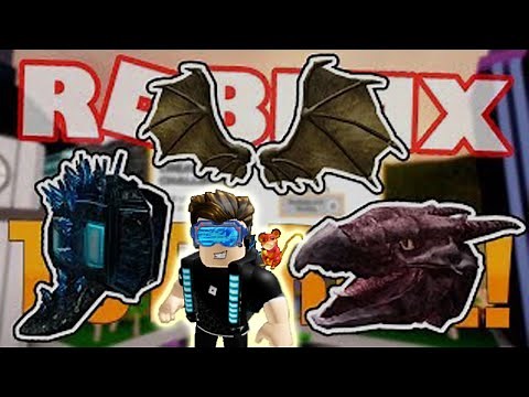 How To Get Ghidorah's Wings, Godzilla Spine Backpack & Rodan's Head in Roblox - Creator Challenge