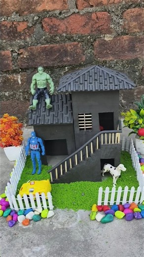 miniature clay house amazing mud #craft #diy #art #creative
