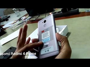 Unboxing Xiaomi Redmi 4 Prime