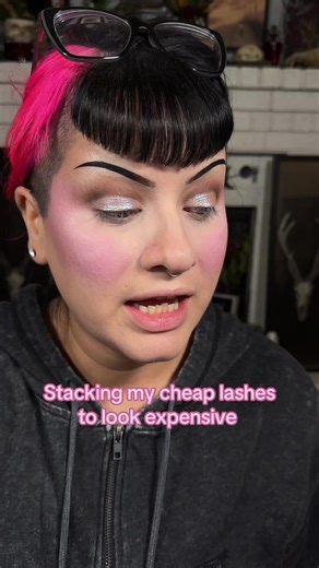 Stacking Cheap Lashes for an Expensive Look