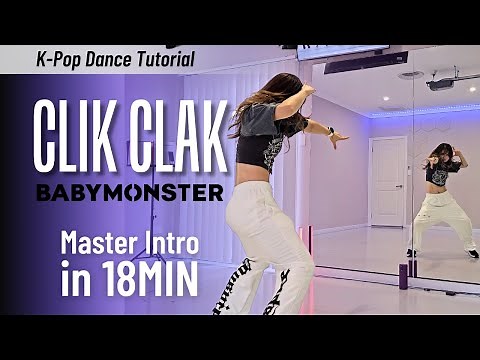Underated but Addictive Moves! 'CLICK CLACK' by BABYMONSTER Intro challenge Dance Tutorial Mirrored