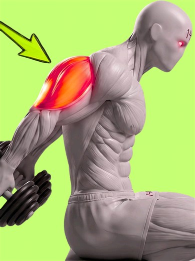 7 Effective Triceps Exercises with Dumbbell Only! #tricep #triceps #tricepsday #workout #gym