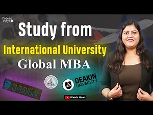 Online MBA from International University| Global MBA Top University Study Abroad