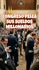 Congressmen fight over their million-dollar salaries #gustavopetro #salary #congress #colombia #u...