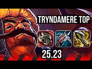 TRYNDAMERE vs DARIUS (TOP) | 11/2/8 | EUW Master | 25.23