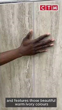 Colosseum Ivory Satin Ecotec Glazed Porcelain Floor Tile - 450 x 900mm #ctm