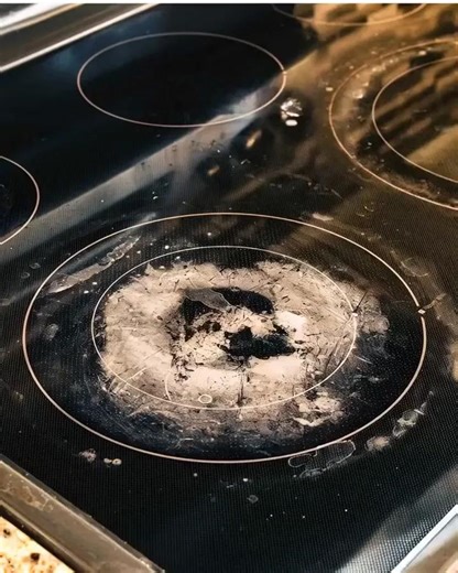 My glass stove top looks gross and may even be damaged. What should I do?.… | Scott’s Cake Love