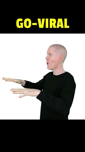 ❤️ How to sign GO-VIRAL in ASL.