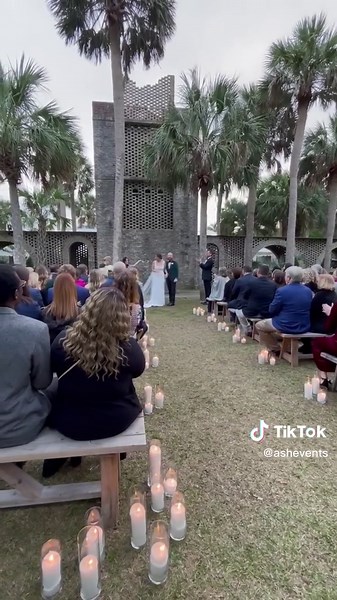 Flower Cannon Wedding Ceremony Ideas