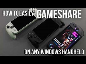Game sharing on Windows handheld actually works here’s proof