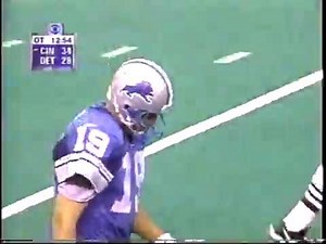 1998 Bengals at Lions Week 2