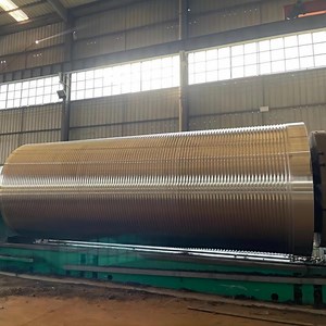 [Hot Item] Steel Cable Wire Rope Drum Winch Hoist Large Diameter Crane Drum