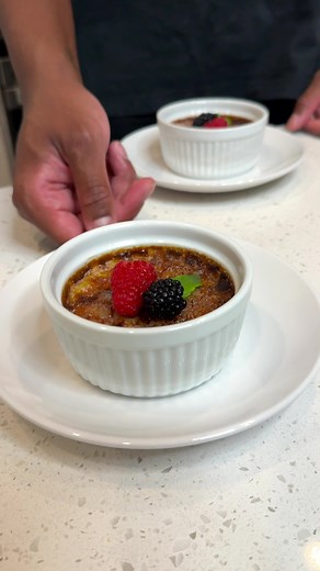 Delicious Crème Brûlée Recipe by The Rapping Chef