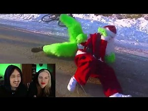 Drone catch Grinch! best scary moments (NikPig reaction)