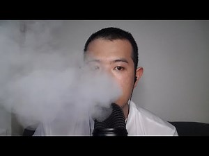 ASMR Vaping with mouth sounds