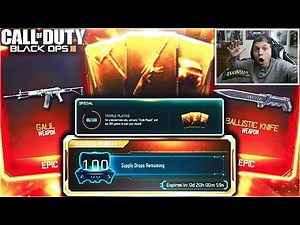 UNLOCKING *NEW* FREE DLC WEAPONS IN BLACK OPS 3! - BO3 SUPPLY DROP "TRIPLE PLAY BUNDLE" OPENING!