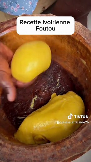 Recette authentique de foutou ivoirien