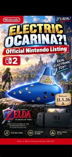 Nintendo’s Electric Ocarina of Time Is Live — Who Knows How Long It Will Last