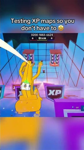 NEW Best NO TIMER Fortnite XP Map toLEVEL UP FAST in Fortnite Simpsons Season