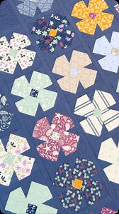 Looking for a new project this spring/summer? I highly recommend this Sea Petals Pre-Cut Quilt Kit! Everything comes pre-cut and ready to sew in this kit (there are over 707 individual pieces!!) so you can easily pick up whenever you have a moment to finally sit at your machine. 😂 There is no cutting, which also means no mess! 🙌🏻 Just take enough fabric out of your kit to make a few blocks for a stress-free and lovely quilting experience. Grab this Sew Petals Pre-Cut Quilt Kit this Friday at 